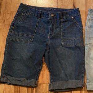 Gloria Vanderbilt Bermuda All-Around Slimming Jean Shorts—6